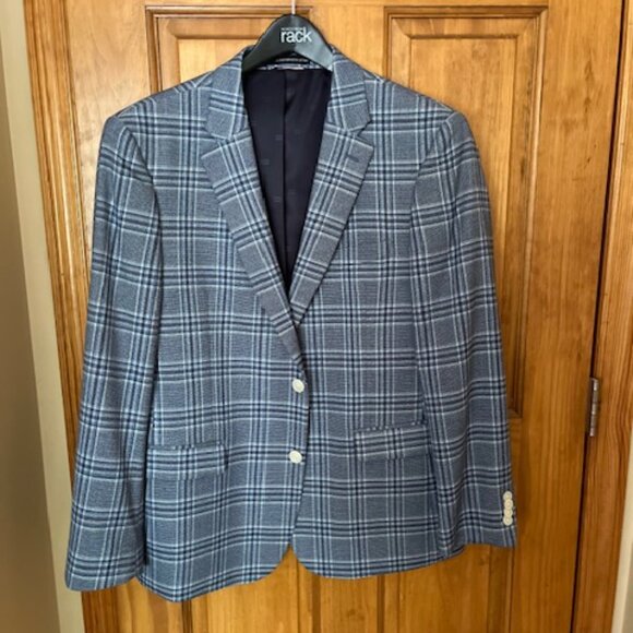 Tommy Hilfiger Other - Tommy Hilfiger blue plaid sport coat